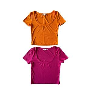 Zara Crop Top Bundle Size S